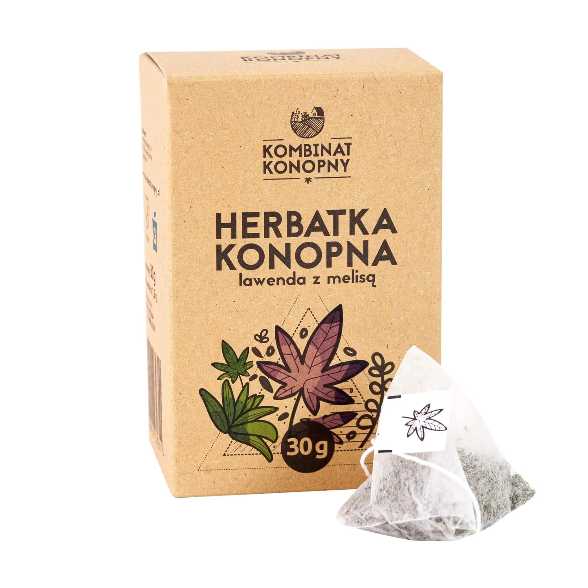 Herbatka Konopna Lawenda Z Melis Cannabis Spot