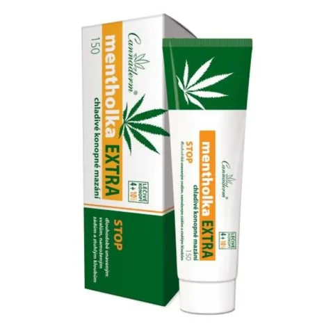 Cannaderm Żel chłodzący na bóle mięśniowe Mentholka 150ml EXTRA