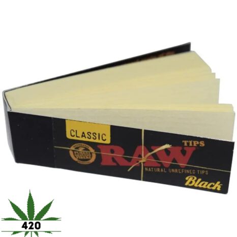RAW BLACK Filtry naturalne 50 filtrów