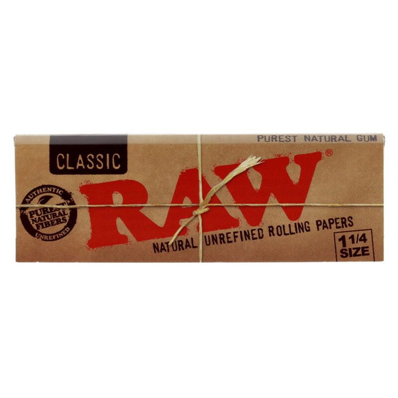 Bibułki RAW Classic 1 1/4
