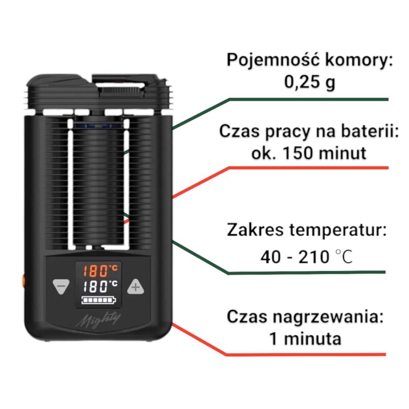 Waporyzator Vaporizer Wapek Mighty