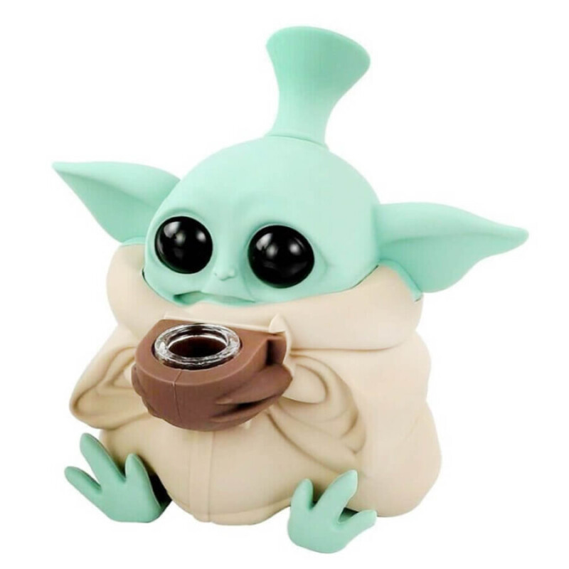 Bongo silikonowe Baby Yoda