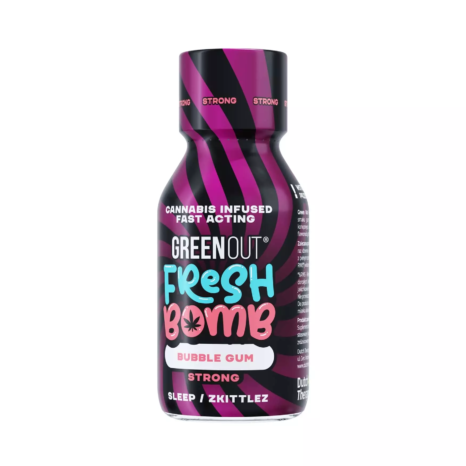 Green Out Fresh Bomb Bubble Gum - Strong