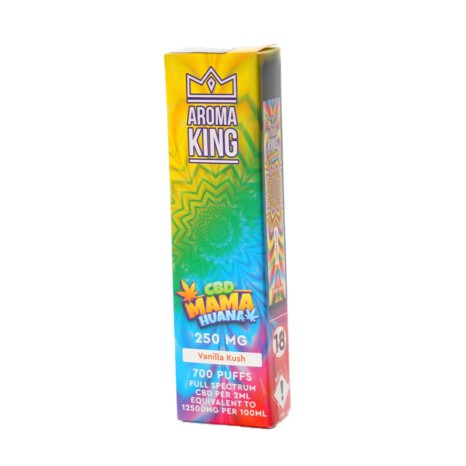 CBD Mama Huana vaporizer jednorazowy 250mg - Vanilla Kush 700 puffs
