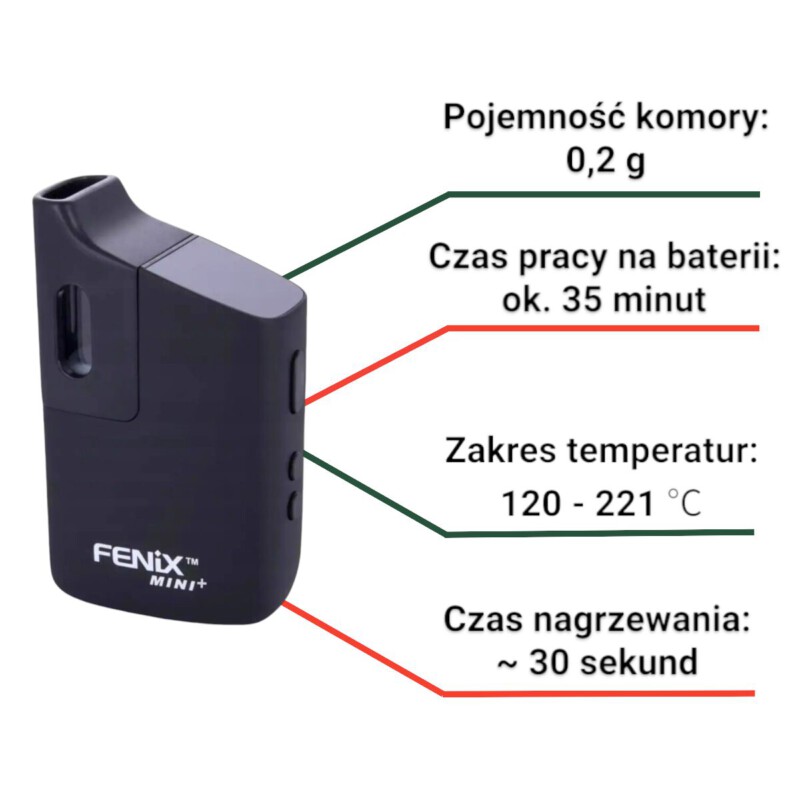 Waporyzator Vaporizer Wapek Fenix mini+