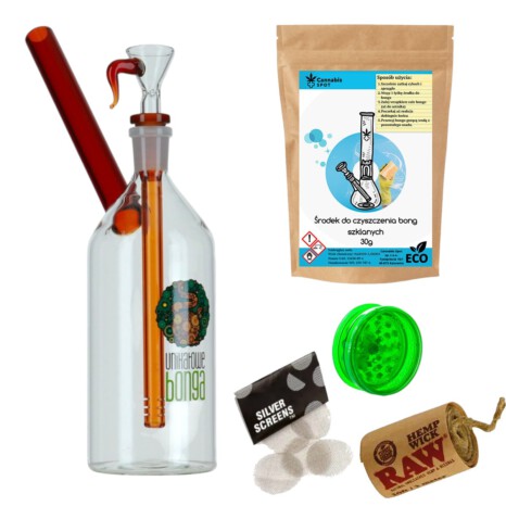 Walec Unikatowe Zestaw grinder hemp wick
