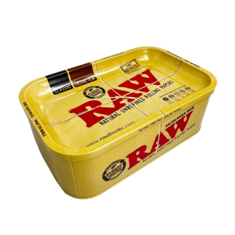 Raw Munchies Box - metalowe pudełko z tacką