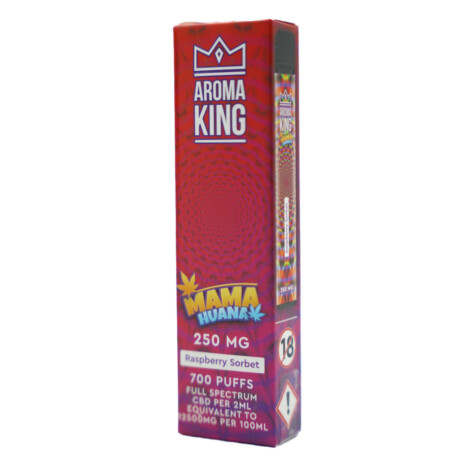Aroma King - CBD Mama Huana Raspberry Sorbet 250mg CBD