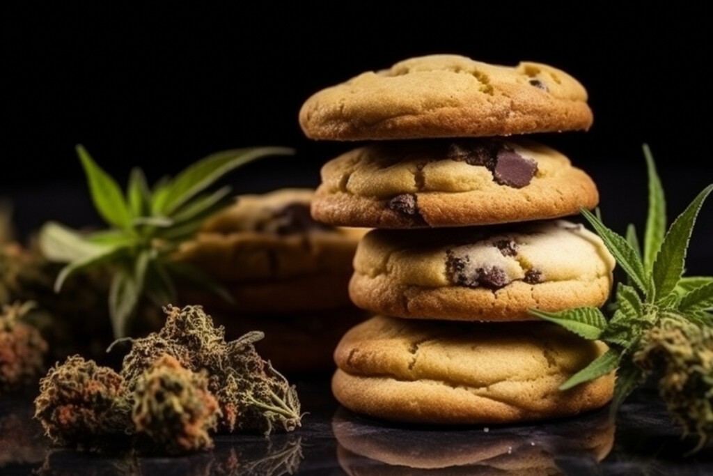 Edibles- produkty, ciasteczka z marihuany