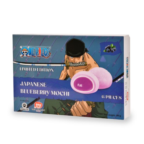 One Piece Zoro Mochi Blueberry 180g