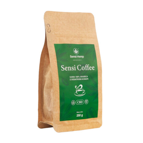 SENSI COFFEE Kawa Mielona Konopna 250g