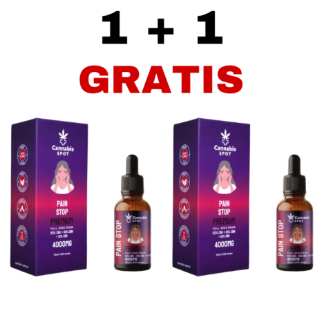 1+1 Olejek Pain Stop Premium - 20% CBG + 10% CBN + 10% CBD