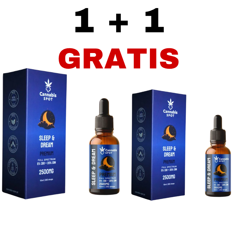1+1 Olejek Sleep&Dream Cannabis Spot