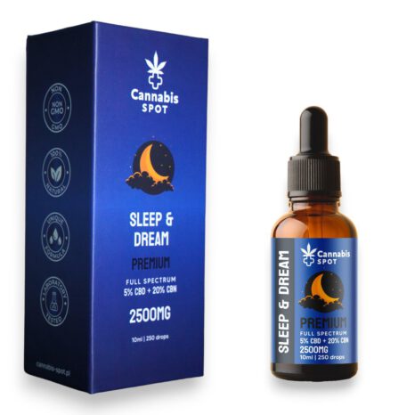 Olejek Sleep&Dream Premium - 5% CBD + 20% CBN