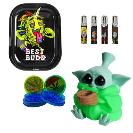 Bongo Baby Yoda Zielony + zestaw akcesoriów