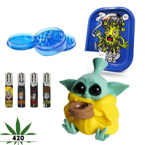 Bongo Baby Yoda Żółty + zestaw akcesoriów
