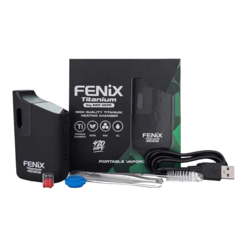 Fenix Titanium - Waporyzator do suszu z tytanową komorą akcesoria