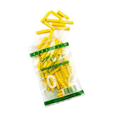 Filtry weglowe Purize XTRA Slim Zółte