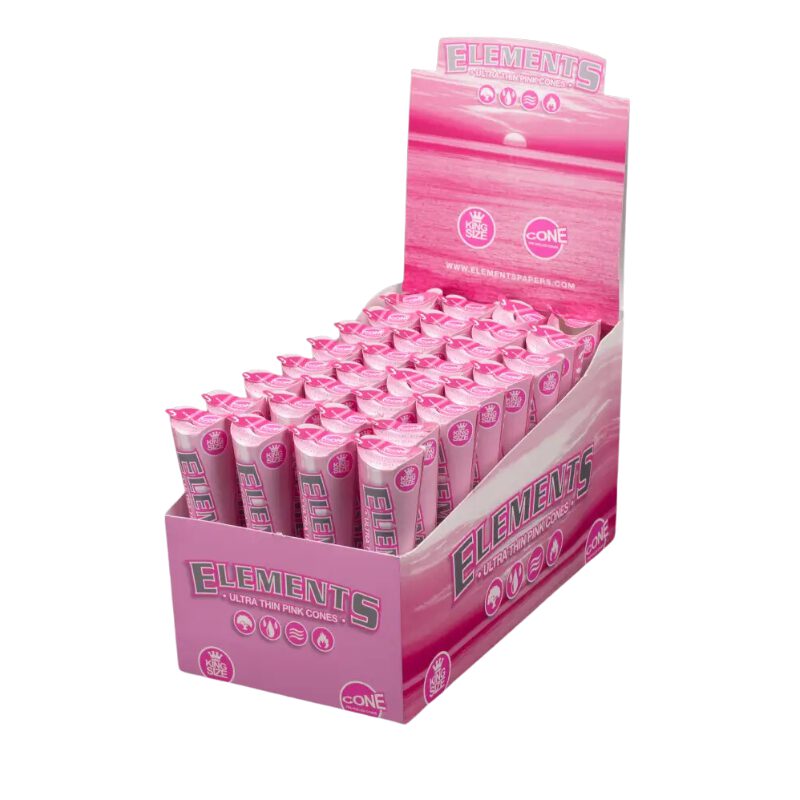 Jumbo Pink Cones x3 Różowe bletki pre roll pudeko