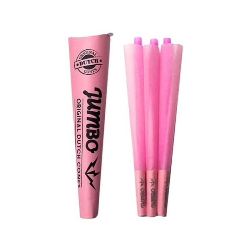 Jumbo Pink Cones x3 Różowe bletki pre roll