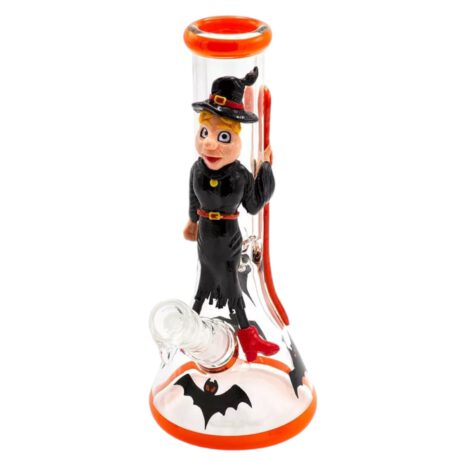 Grace Glass Halloween Witch Glowing Beaker Series 32cm