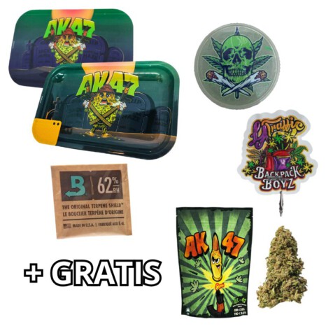 Mega zestaw AK47 Akcesoria + Susz CBD 1g GRATIS