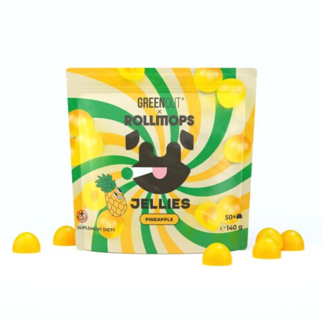 Żelki green out x mops siwybrokuł edibles