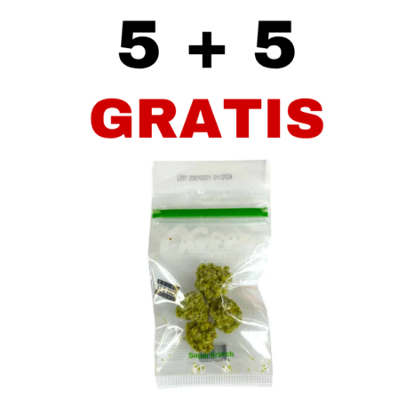 5+5 GRATIS Ogeez Krunch Czekoladki w kształcie Marihuany