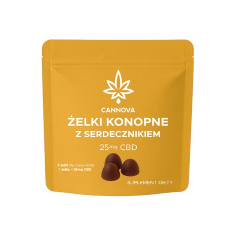 Żelki Cannova CBD+Serdecznik 3szt.