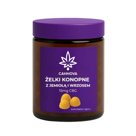 Żelki Cannova CBG + Wrzos i Jemioła 60szt.