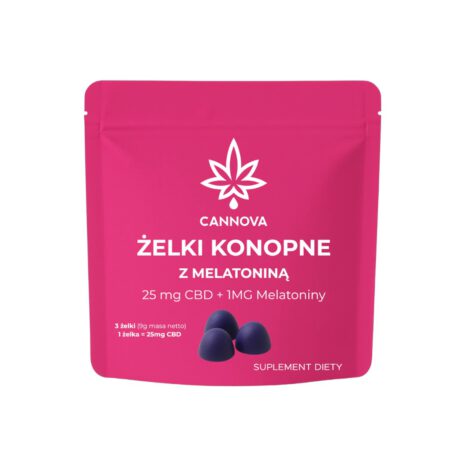 Żelki Cannova CBD+Melatonina 3szt.