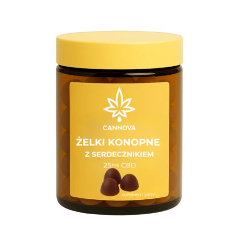 Żelki Cannova CBD + Serdecznik 60szt.