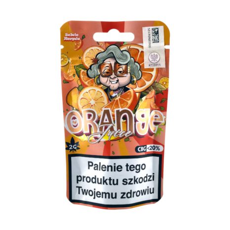 Susz konopny CBG <10% Orange Juice 2g