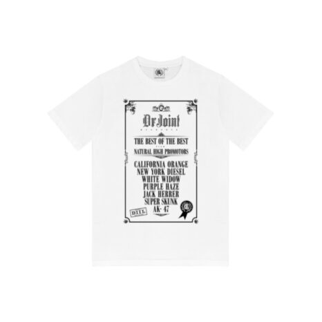 T-SHIRT DR.JOINT BIAŁY DTS1434