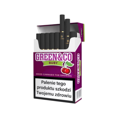 Green & Co Ruby - PRE-ROLS