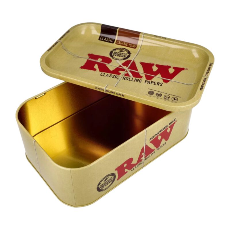 RAW Munchies Tin - metalowe pudełko z tacką