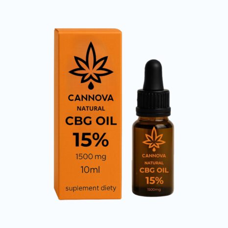 Olej KLI CBG Cannova Natural Oil 15% 10ml