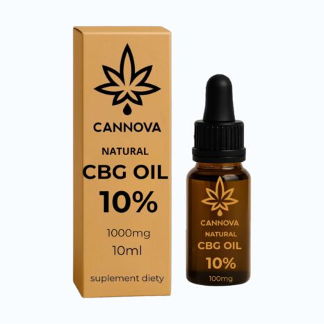 Olej KLI CBG CANNOVA NATURAL OIL 10% 10 ml