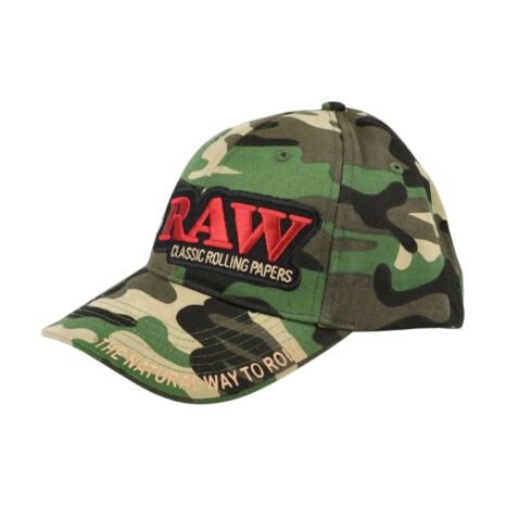 Czapka z daszkiem RAW Camo z ubijakiem