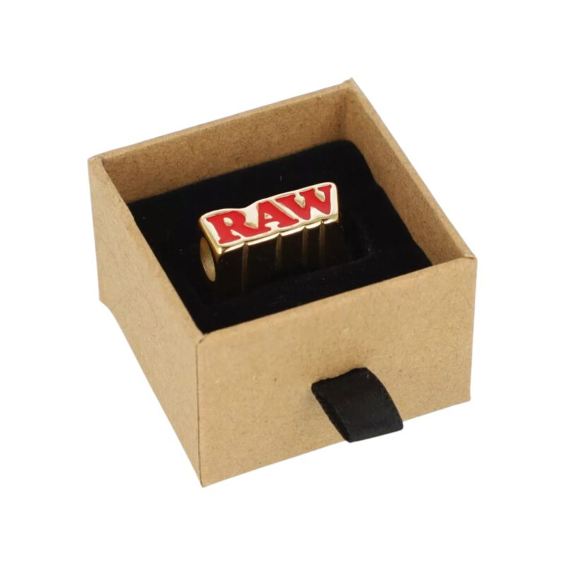 RAW Smokers Gold Ring - pierścień sygnet złoty RAW Smokers Gold Ring - pierścień sygnet złoty