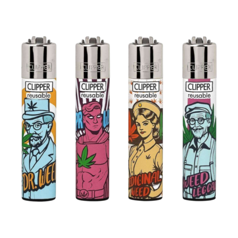 Zapalniczka CLIPPER Family Weed