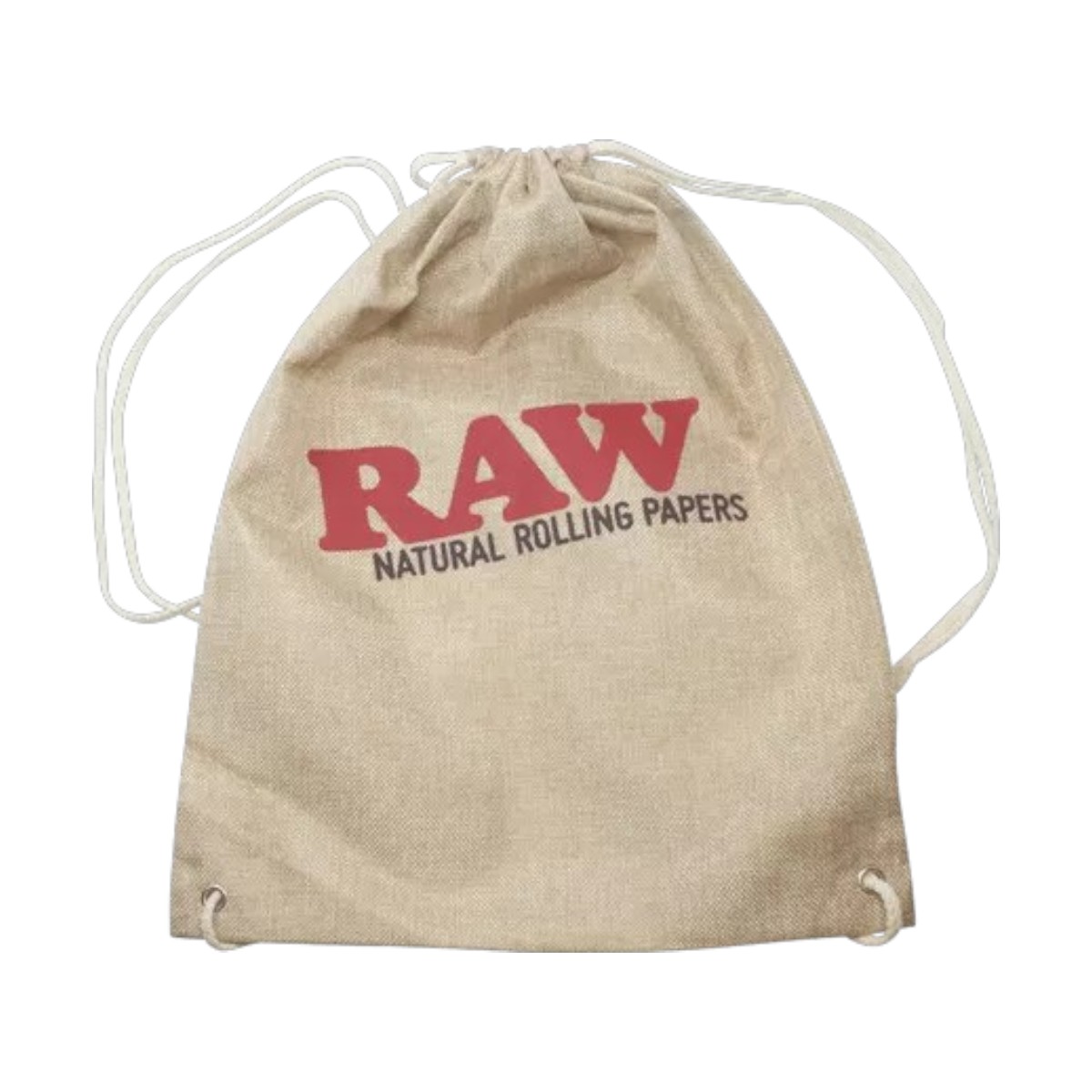 Materiałowy plecak RAW beżowy Materiałowy plecak RAW beżowy