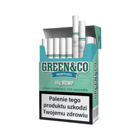 Green & Co Menthol PRE-ROLS