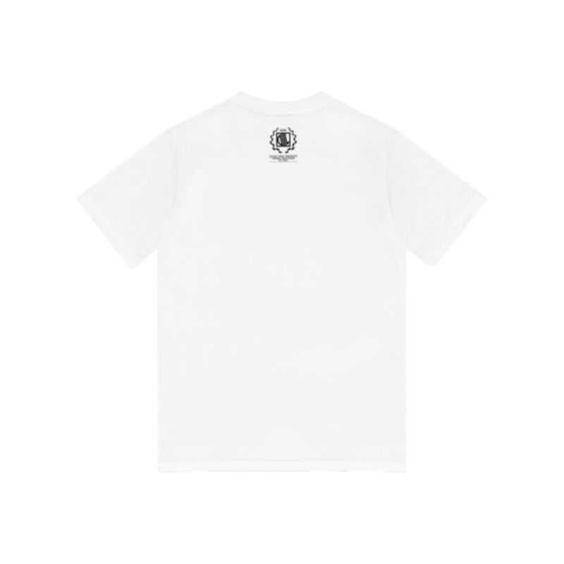 T-SHIRT HWDP NEWSPAPER BIAŁY DTS1428 T-SHIRT HWDP NEWSPAPER BIAŁY DTS1428