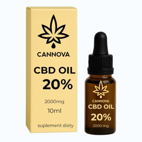 Olej KLI CBD CANNOVA NATURAL OIL 20% 10 ml