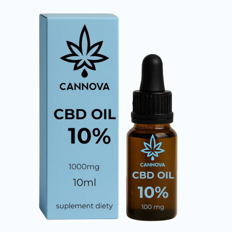 Olej KLI CBD CANNOVA NATURAL OIL 10% 10 ml Olej KLI CBD CANNOVA NATURAL OIL 10% 10 ml