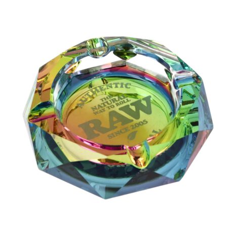 Popielniczka Kryształowa RAW Rainbow