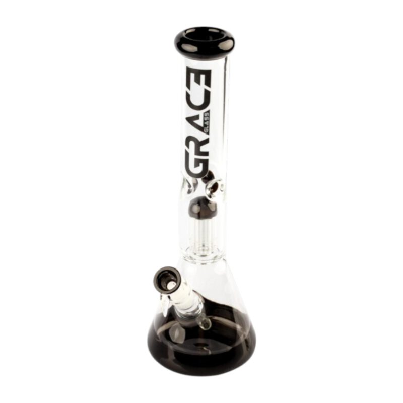 Bongo Szklane Grace Glass Limited Edition Beaker Black 37 cm Bongo Szklane Grace Glass Limited Edition Beaker Black 37 cm