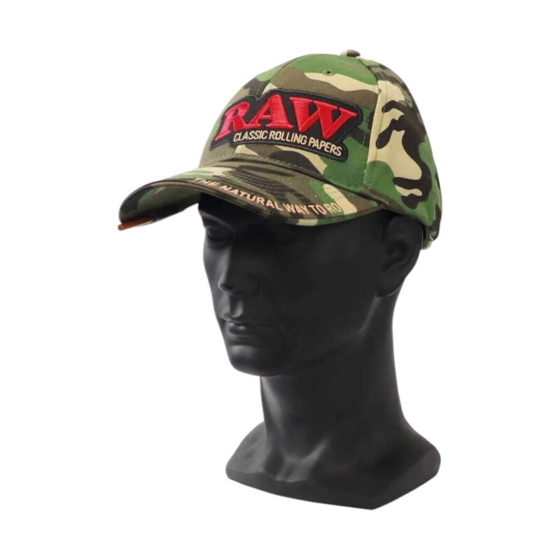 Czapka z daszkiem RAW Camo z ubijakiem Czapka z daszkiem RAW Camo z ubijakiem