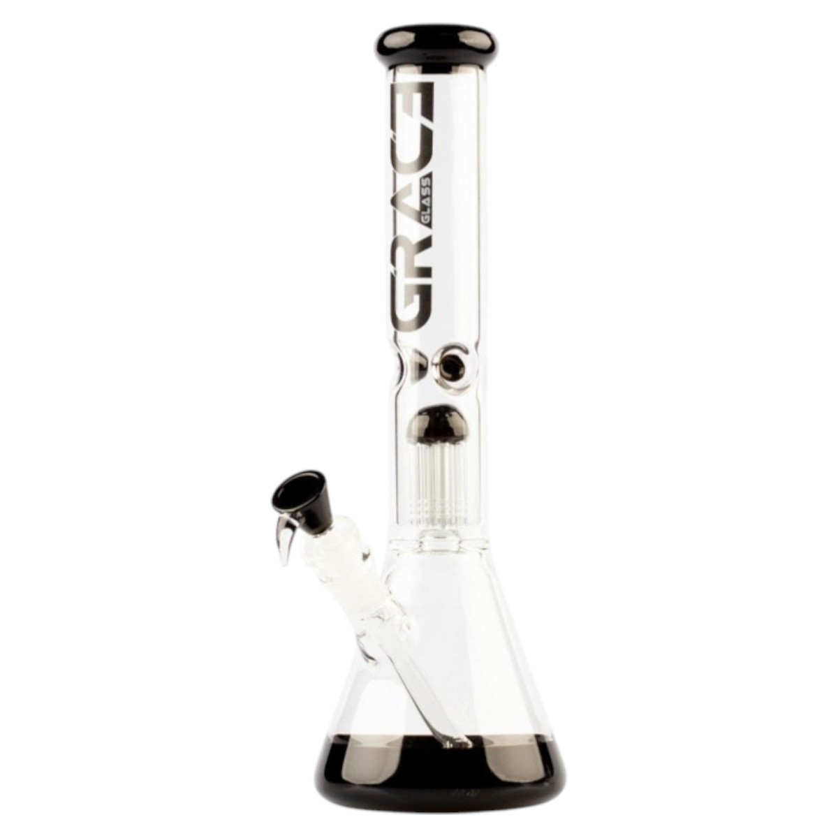 Bongo Szklane Grace Glass Limited Edition Beaker Black 37 cm Bongo Szklane Grace Glass Limited Edition Beaker Black 37 cm